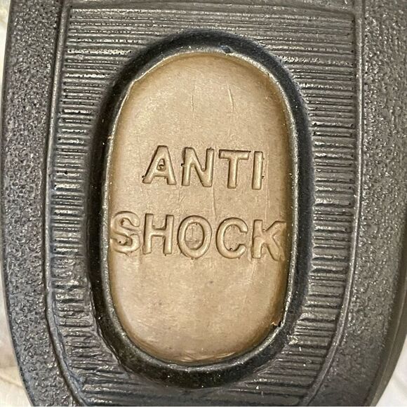 NWOB La Plume Women’s Anya Sandal Velcro Strap White Silver Gold Sz IT 38 US 7.5 - Picture 10 of 15